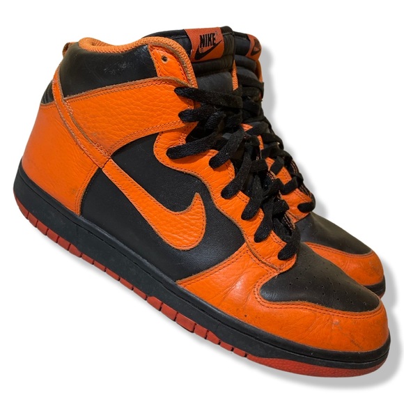 Nike Other - Nike Dunk High Safety Orange